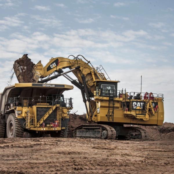 Operate a face shovel